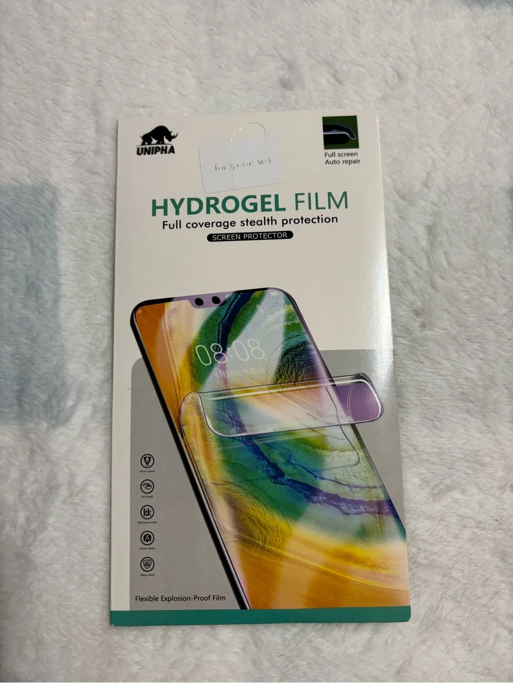 Brand New Unipha Hydrogel Screen Protector IPhone SE3